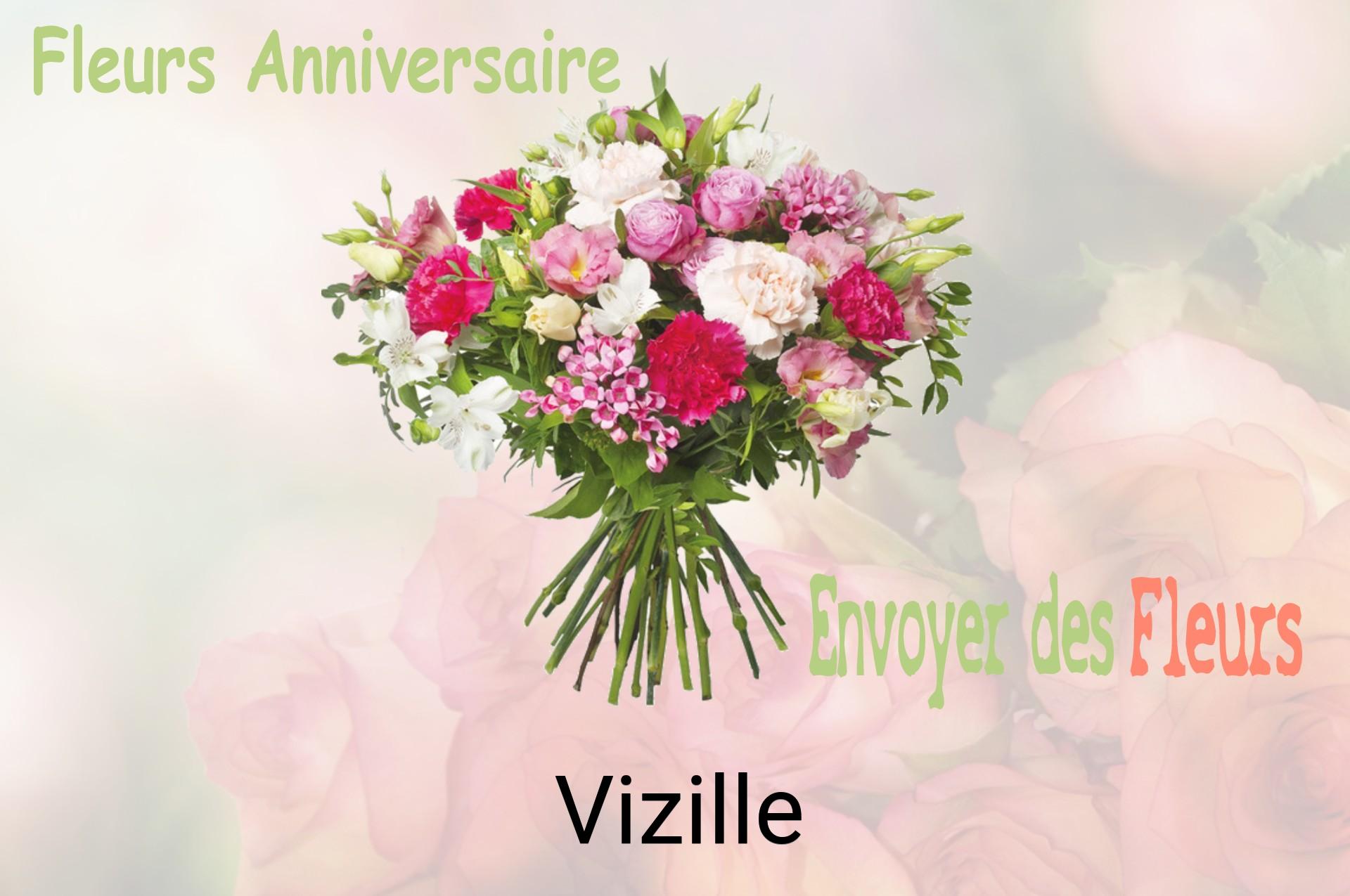 Bouquet de fleurs d’anniversaire livré à Vizille